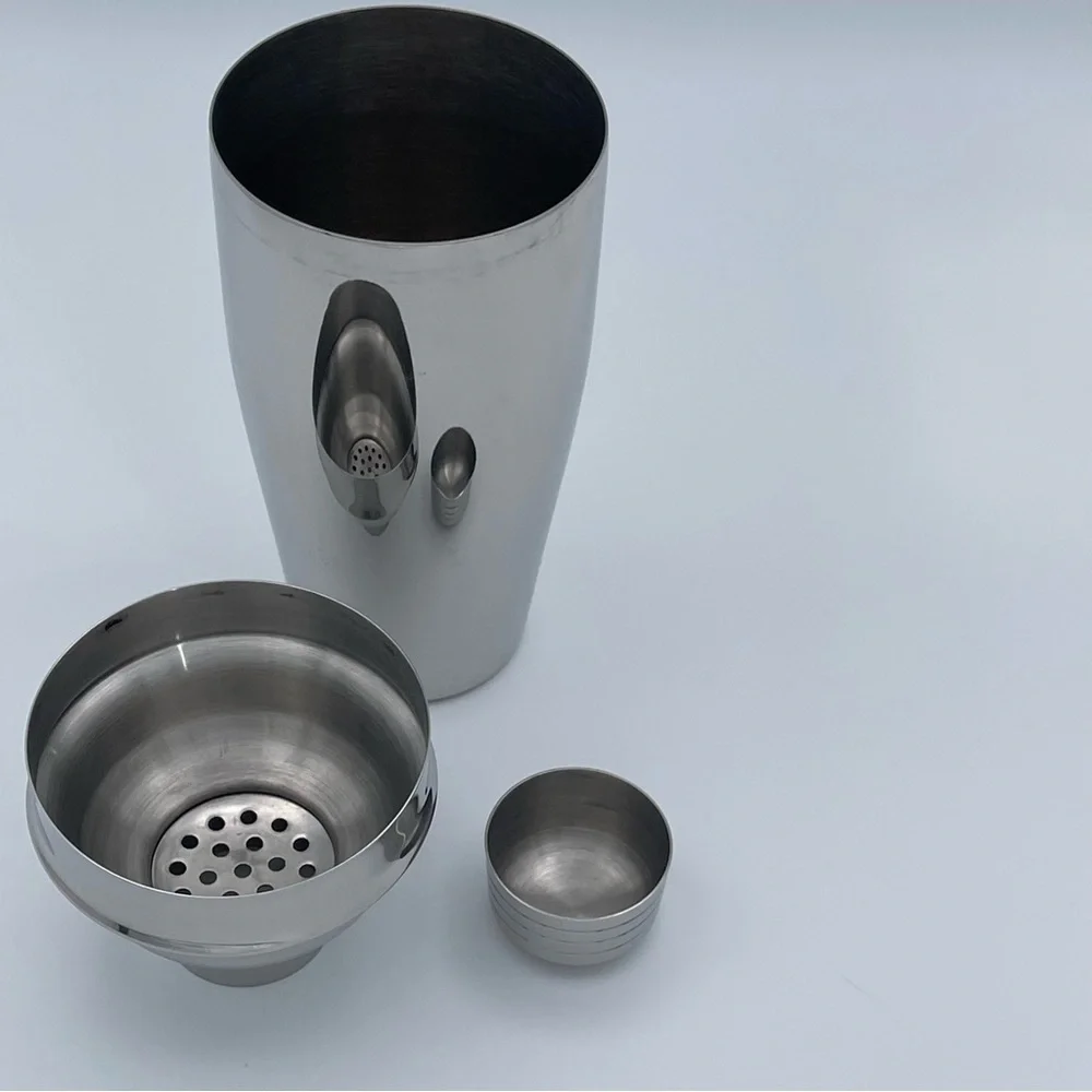 Cocktail Gift Set Includes Recipe Book, Stainless Shaker,‎ Rosanna Martini Dish